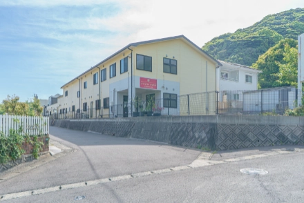 笑う利用者